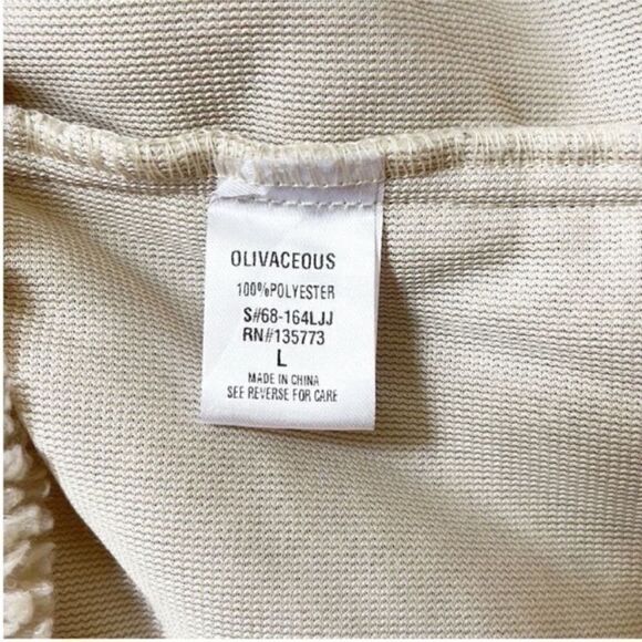 Olivaceous Fuzzy Sherpa Teddy Button Jacket - Picture 8 of 9